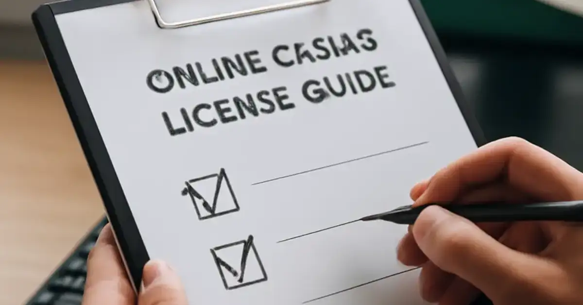 online casino license guide